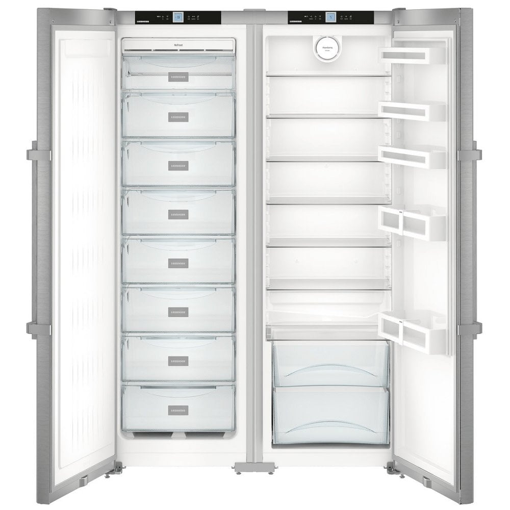 Liebherr SBSEF7242 Comfort Side By Side Fridge Freezer with NoFrost, 121cm Wide | Atlantic Electrics - 39478214885599 