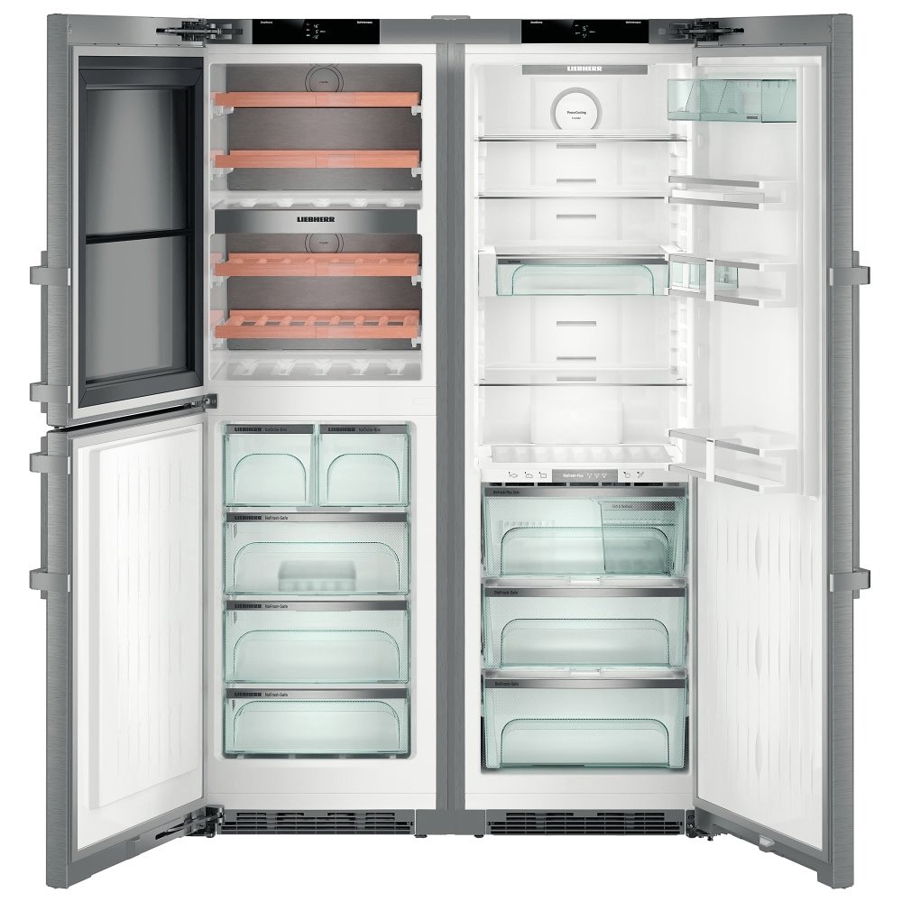 Liebherr SBSES8496 PremiumPlus Side-by-Side Combination with BioFresh, NoFrost, IceMaker- Fixed Water Connection- 121.0cm Wide | Atlantic Electrics - 39478218195167 