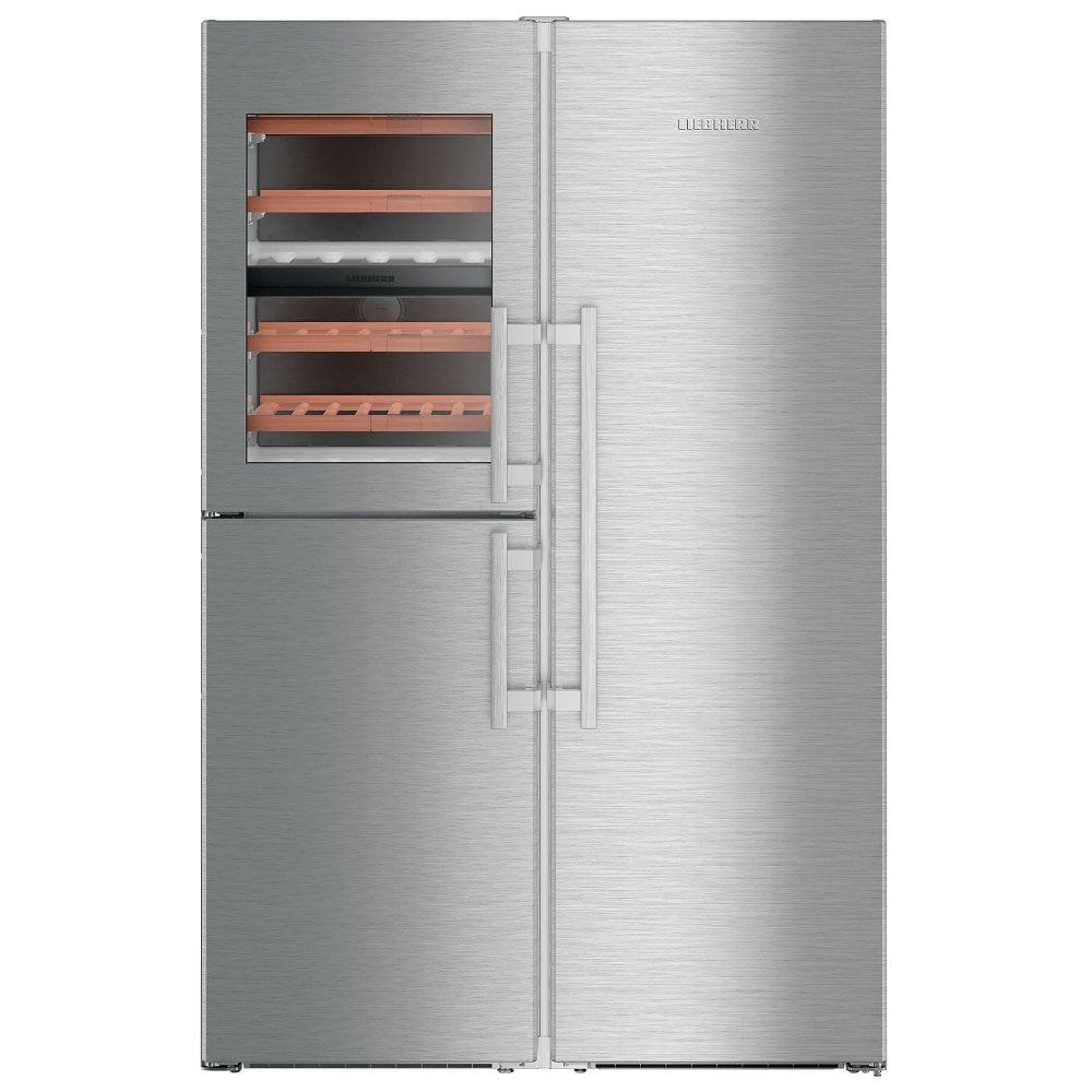 Liebherr SBSES8496 PremiumPlus Side-by-Side Combination with BioFresh, NoFrost, IceMaker- Fixed Water Connection- 121.0cm Wide - Atlantic Electrics - 39478218129631 
