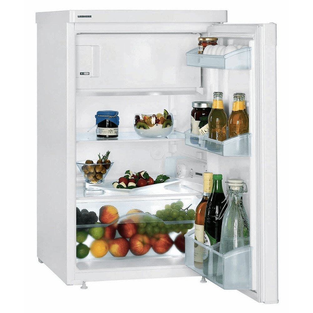 Liebherr T1404 120 Litre Under Counter Fridge with 4* freezer compartment - 50.1cm Wide | Atlantic Electrics - 39478220914911 