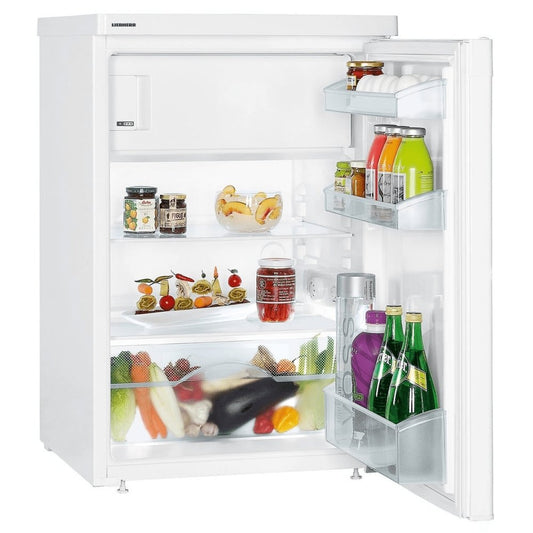 Liebherr T1504 133 Litre Freestanding Fridge with Icebox- 55cm Wide- White | Atlantic Electrics