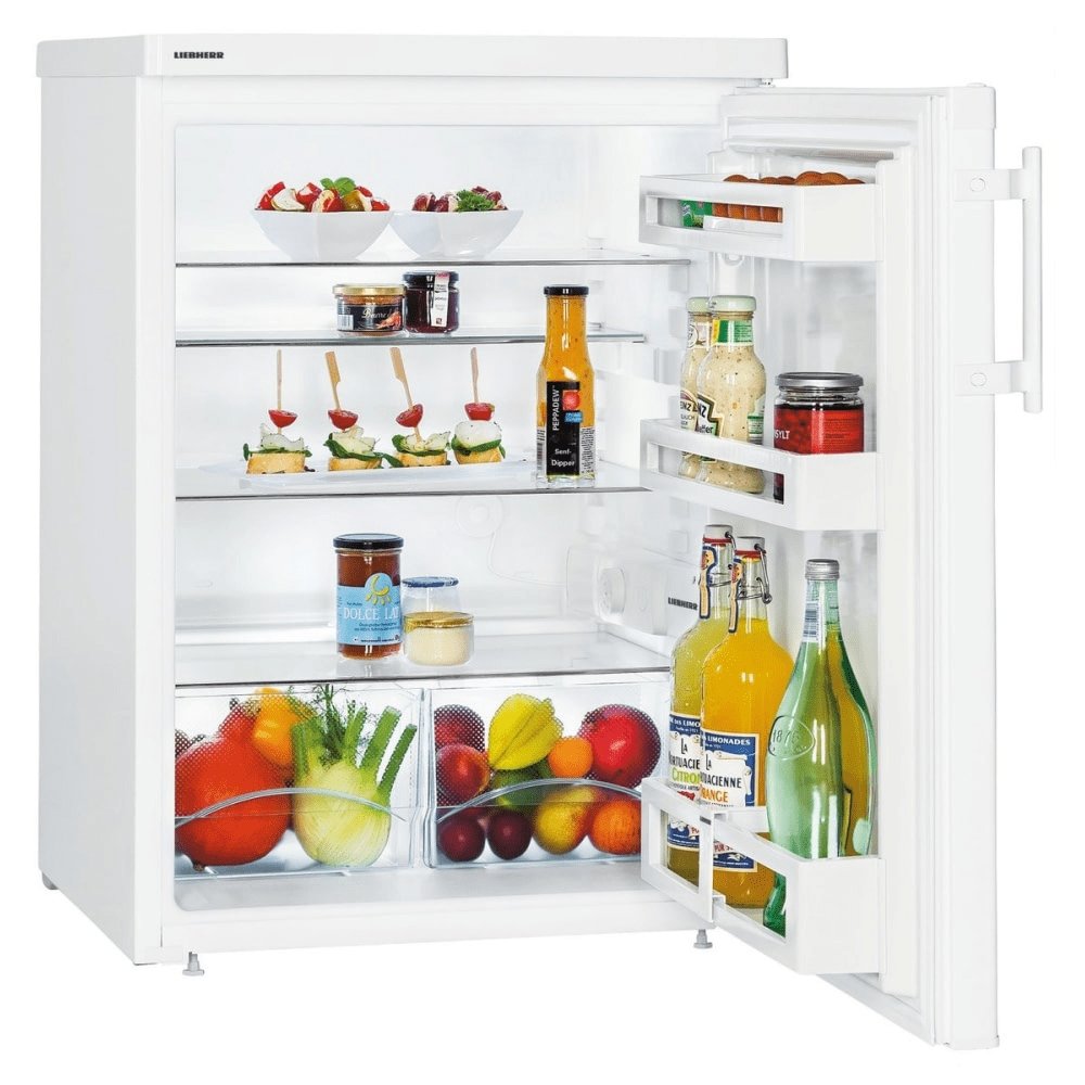 Liebherr T1810 161 Litre Comfort Under Counter Freestanding Fridge 60cm Wide - White | Atlantic Electrics - 39478221701343 