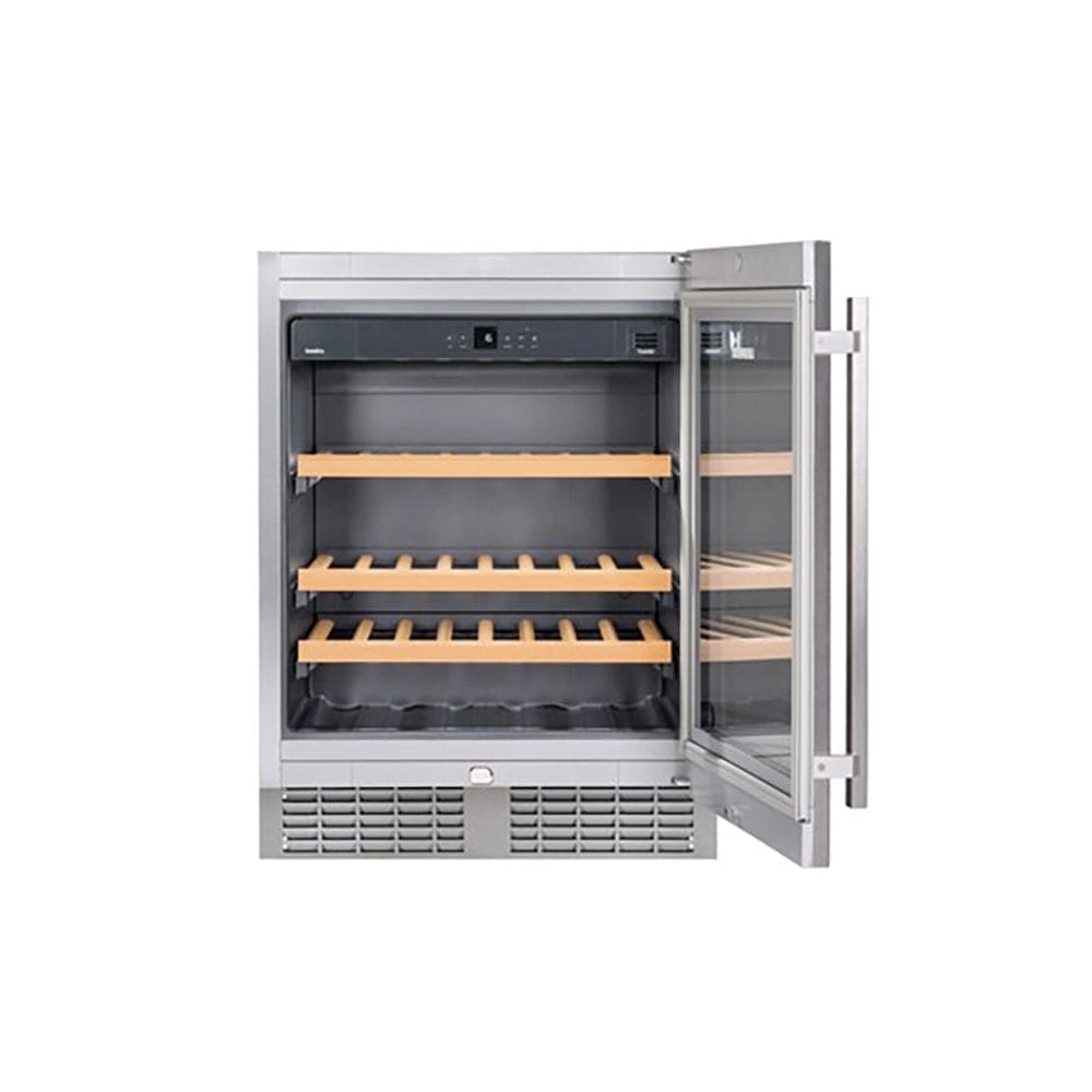 Liebherr UWKES1752 GrandCru 110 Litre Built-Under Wine Storage Cabinet, 46 Bordeaux Bottles - 59.7cm Wide | Atlantic Electrics - 39478224224479 