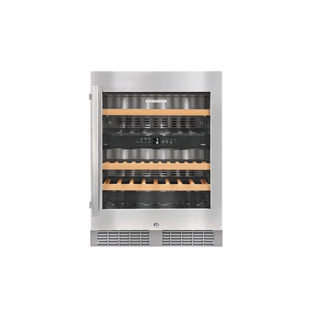 Liebherr Vinidor UWTES1672 34 Bottle Silver Built Under Multi-Temperature Wine Cabinet | Atlantic Electrics - 39478223700191 