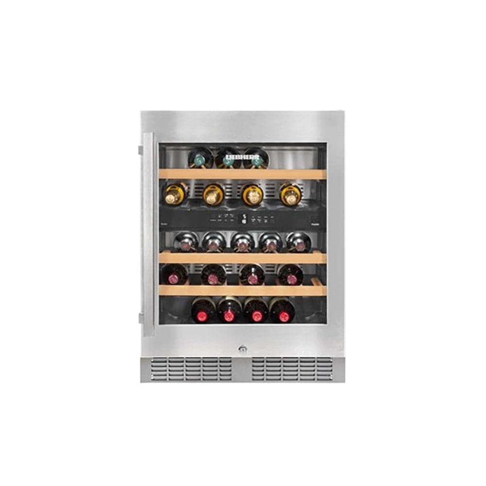 Liebherr Vinidor UWTES1672 34 Bottle Silver Built Under Multi-Temperature Wine Cabinet | Atlantic Electrics