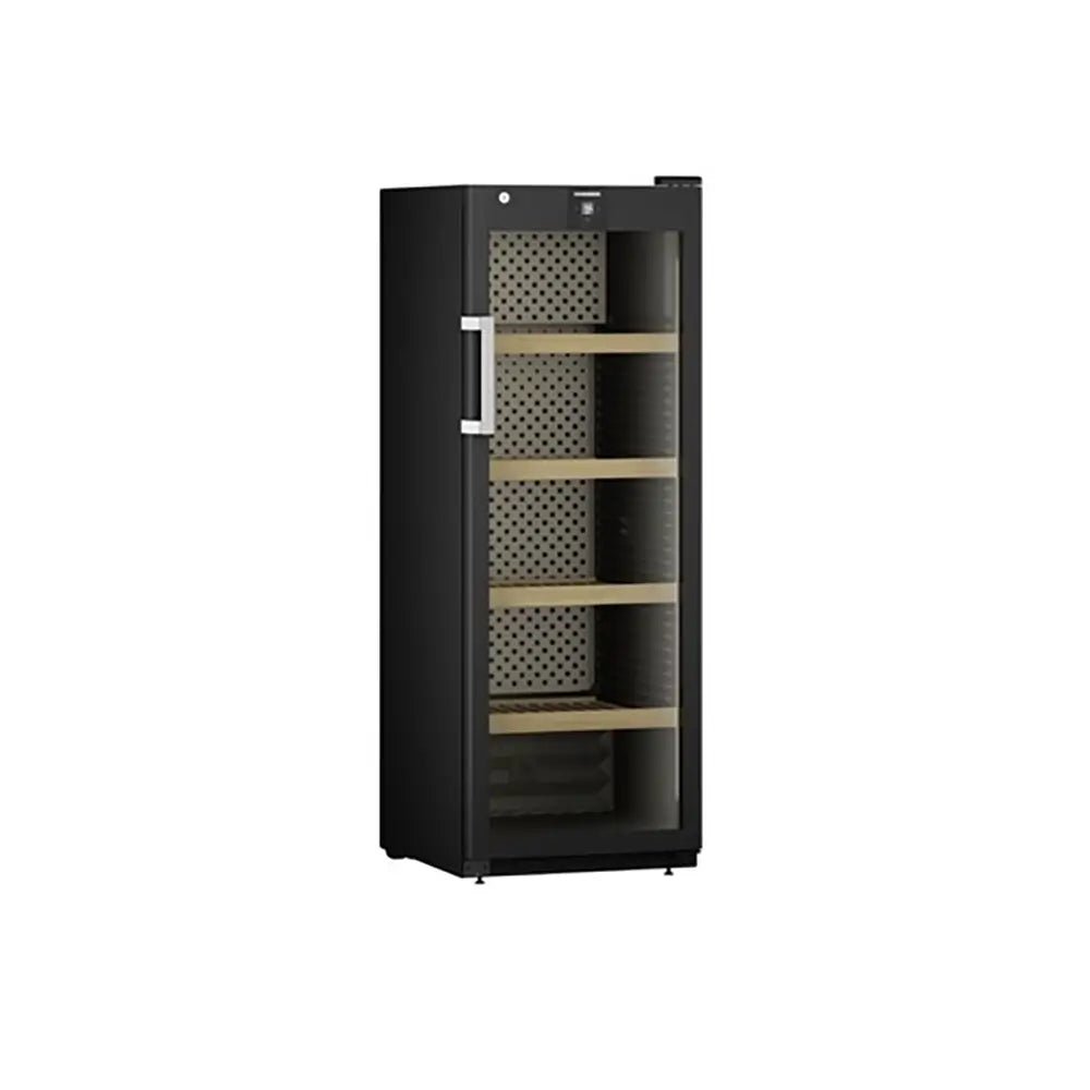 Liebherr WPBLI5031 GrandCru Selection 385 Litre Wine Storage Fridge, 196 0.75 Litre Bordeaux Bottles, 59.7cm Wide - Black | Atlantic Electrics