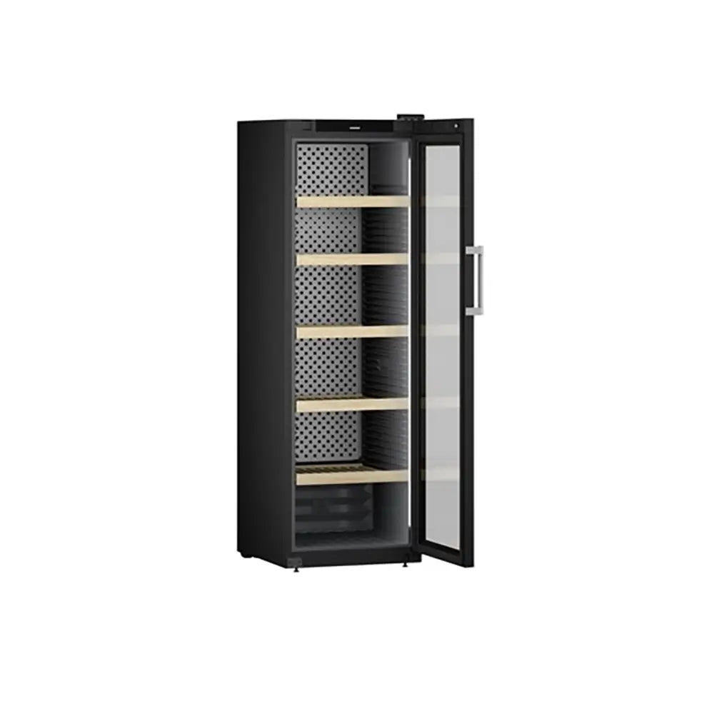 Liebherr WPBLI5231 GrandCru Selection 442 Litre Wine Storage Fridge, 229 0.75 Litre Bordeaux Bottles, 59.7cm Wide - Black | Atlantic Electrics - 40325119738079 