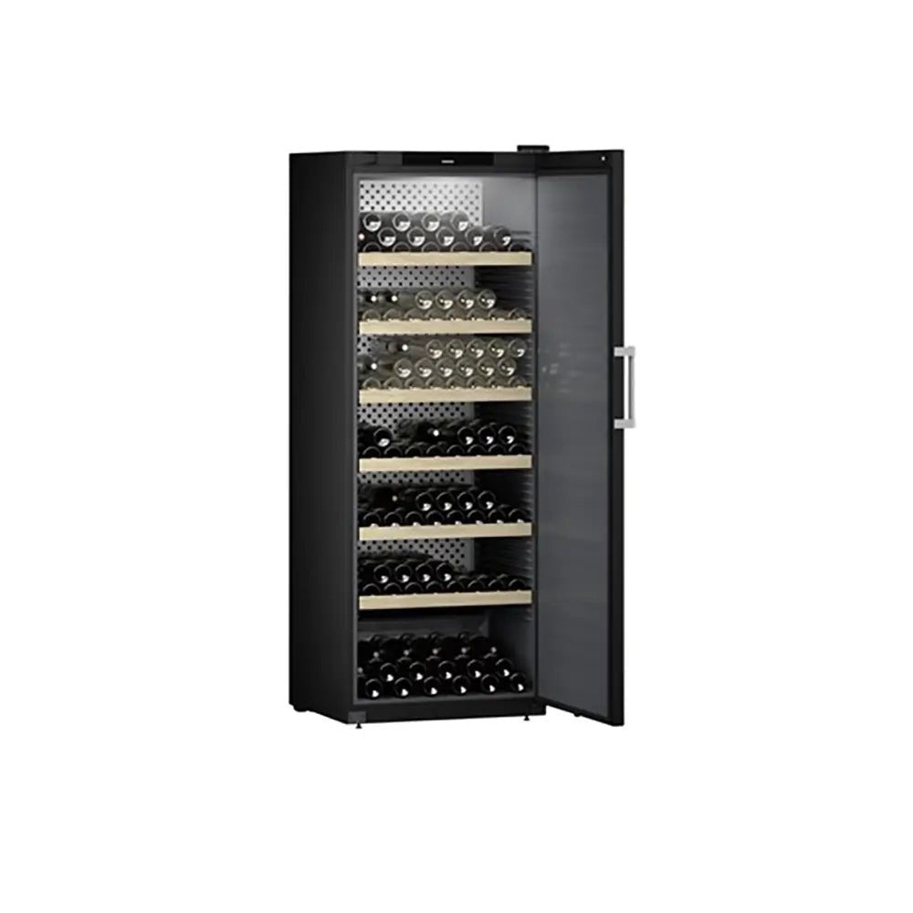 Liebherr WSBLI7731 GrandCru Selection 628 Litre Wine Storage Fridge, 324 0.75 Litre Bordeaux Bottles, 74.7cm Wide - Black | Atlantic Electrics - 40347279491295 