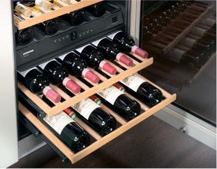 Liebherr WTES1672 Freestanding Vinidor Double Zone Wine Cabinet With Glass Door | Atlantic Electrics