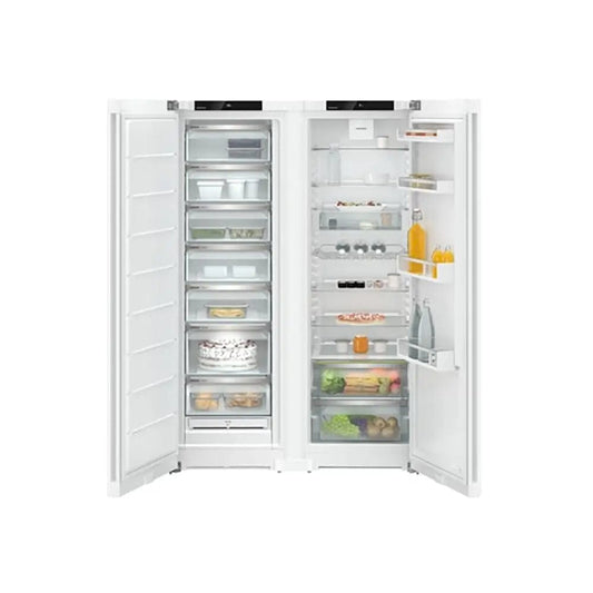 Liebherr XRF5220 Plus Side-by-Side Combination with NoFrost, 399 Litre Refrigerator Compartment, 277 Litre Freezer Compartment - 59.7cm Wide - White | Atlantic Electrics
