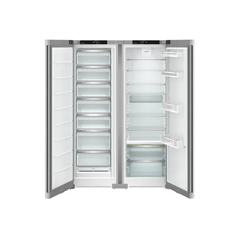 Liebherr XRFSF5225 Plus 659 Litre Freestanding Side-by-Side Combination Refrigerator Freezer with BioFresh and NoFrost - Silver | Atlantic Electrics