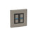 Thumbnail Lightwave LP22MK2 Smart Dimmer with Energy Monitoring, 2 Gang, Stainless Steel Works with Alexa, Google Assistant, HomeKit. iOS & Android Compatible | Atlantic Electrics- 39478242279647