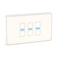 Thumbnail Lightwave LP23MK2 Smart Dimmer with Energy Monitoring, 3 Gang, White Works with Alexa, Google Assistant, HomeKit. iOS & Android Compatible - 39478242902239