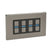Thumbnail Lightwave LP24MK2 Smart Dimmer with Energy Monitoring, 4 Gang, Works with Alexa, Google Assistant, HomeKit. iOS & Android Compatible Stainless Steel | Atlantic Electrics- 39478242738399