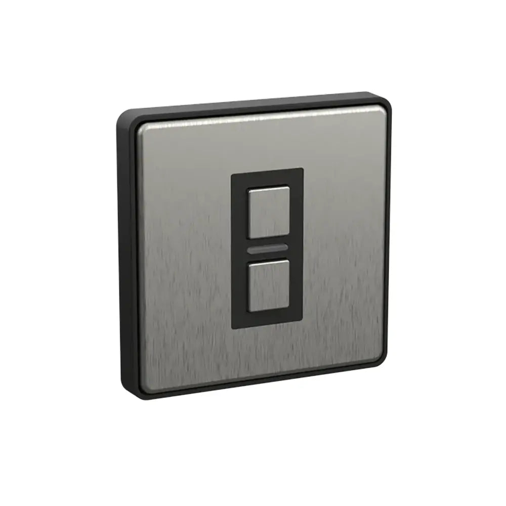 Lightwave LP51-SS 1 Gang Wireless Smart Dimmer Switch - Stainless Steel | Atlantic Electrics - 40157529866463 