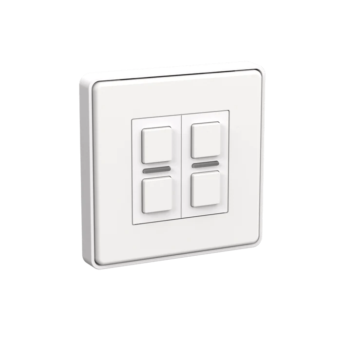 Lightwave LP52 Wire-Free Smart Switch (2 Gang) - White - Atlantic Electrics - 40157529374943 