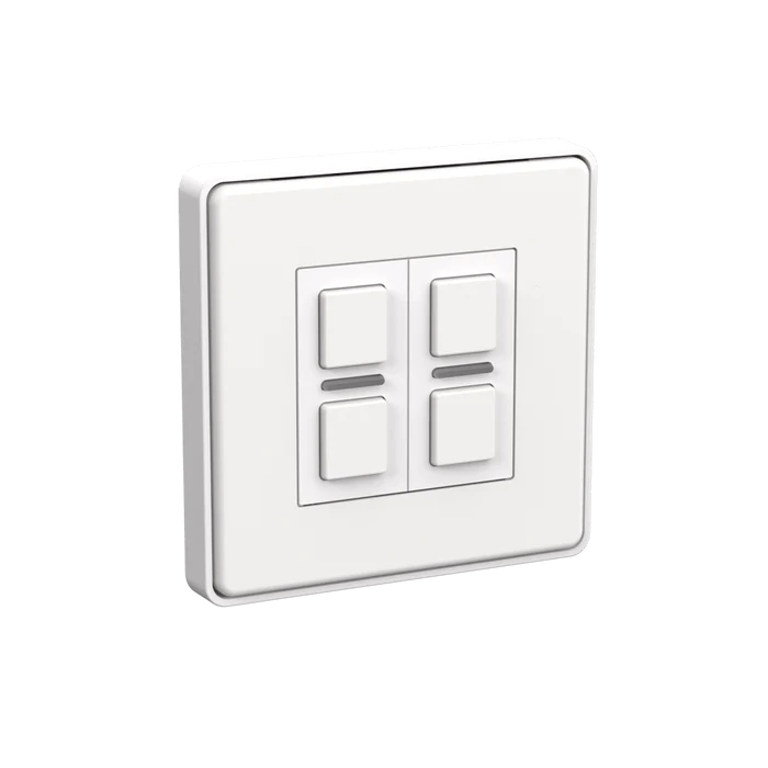 Lightwave LP52 Wire-Free Smart Switch (2 Gang) - White | Atlantic Electrics - 40157529374943 