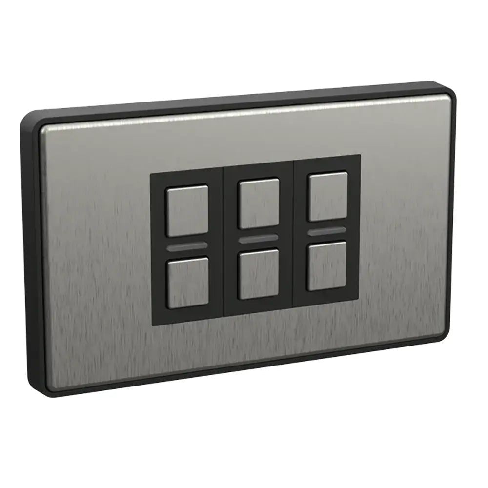 LIGHTWAVE LP53-SS 3 Gang Wire-Free Smart Dimmer Switch - Stainless Steel - Atlantic Electrics - 40157530063071 