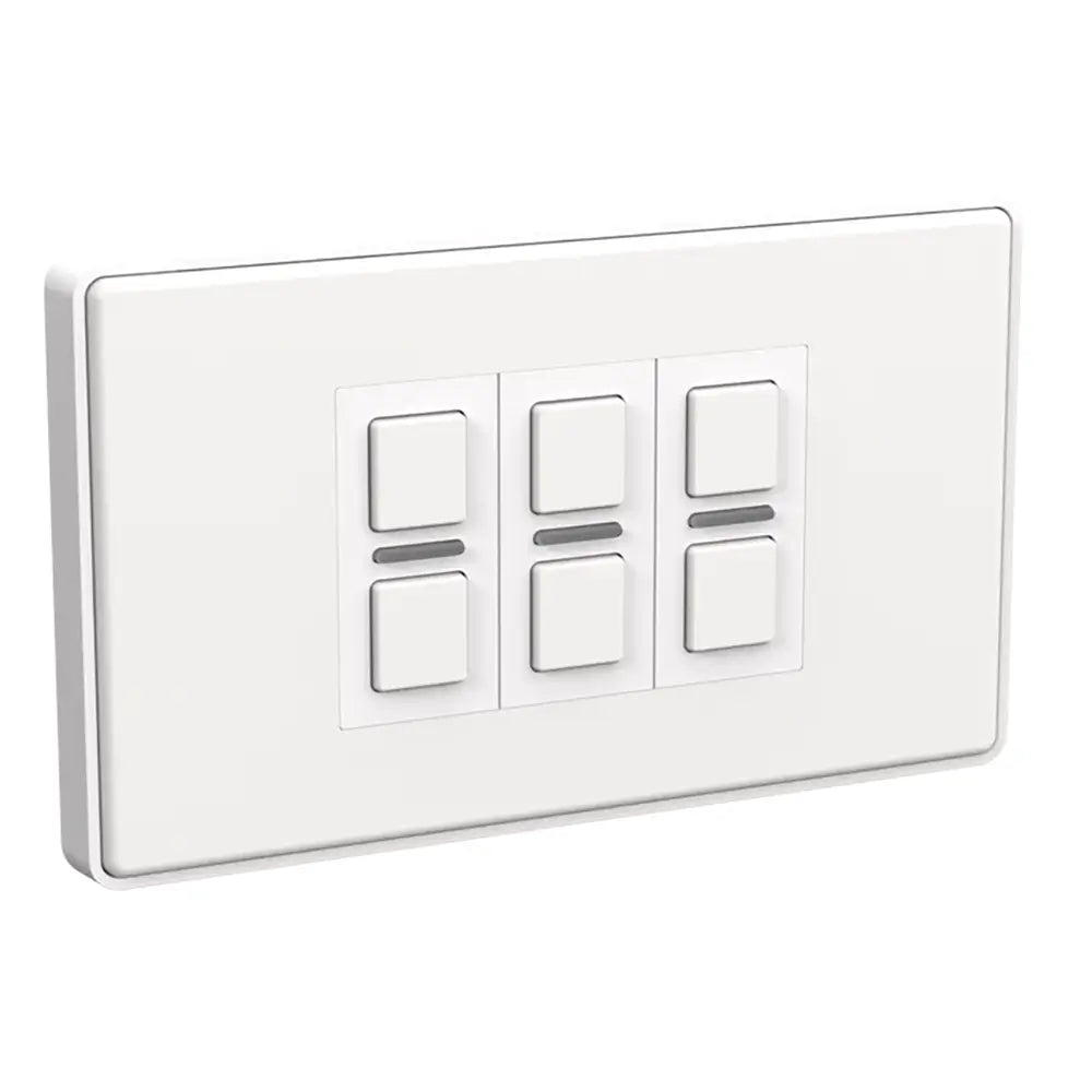 LIGHTWAVE LP53-WH 3 Gang Wire-Free Smart Dimmer Switch - White ...