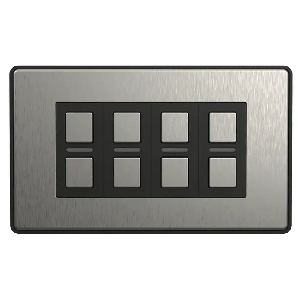 Lightwave LP54-SS 4 Gang Wire-Free Smart Dimmer Switch - Stainless Steel | Atlantic Electrics - 40157530620127 