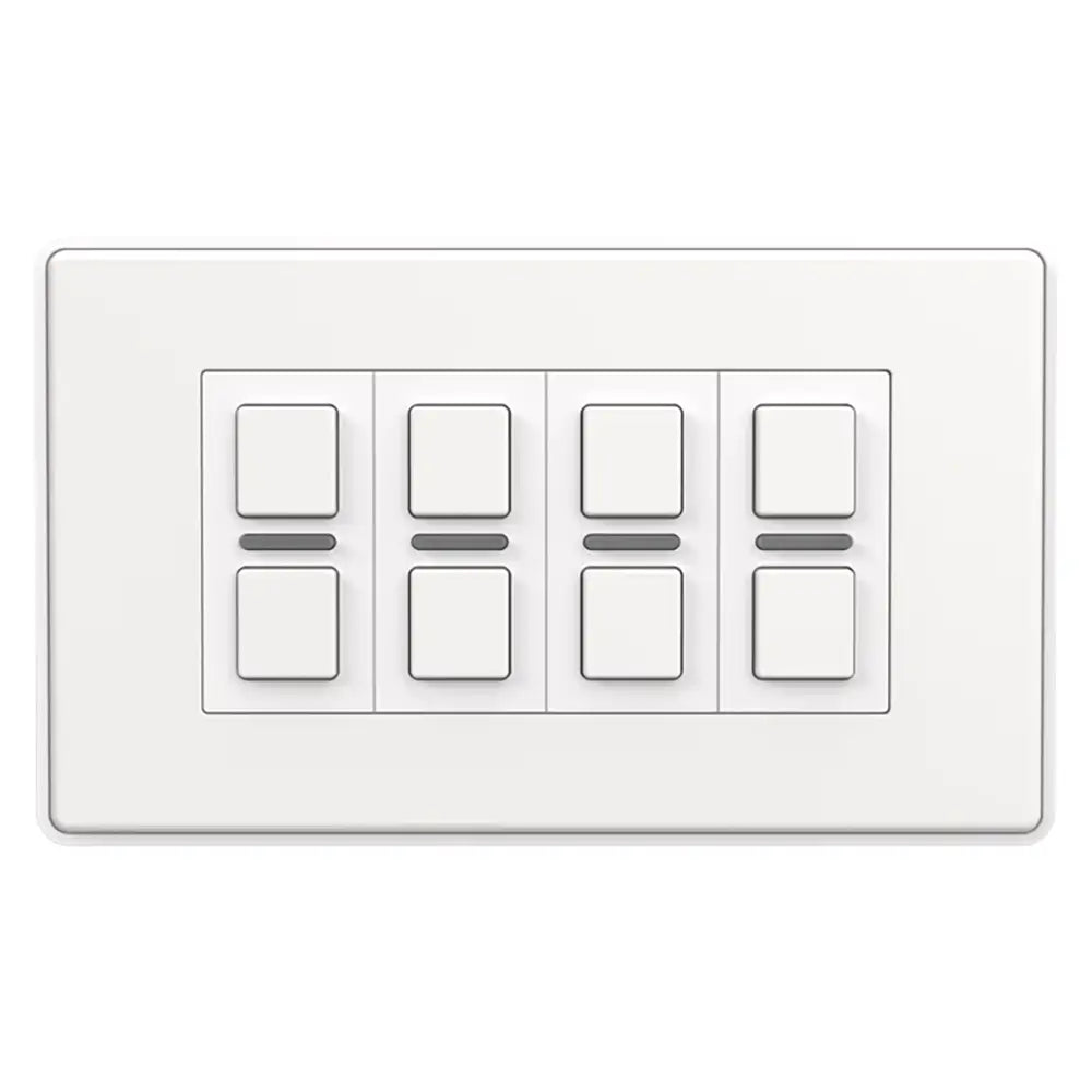 Lightwave LP54-WH 4 Gang Wire-Free Smart Dimmer Switch - White - Atlantic Electrics