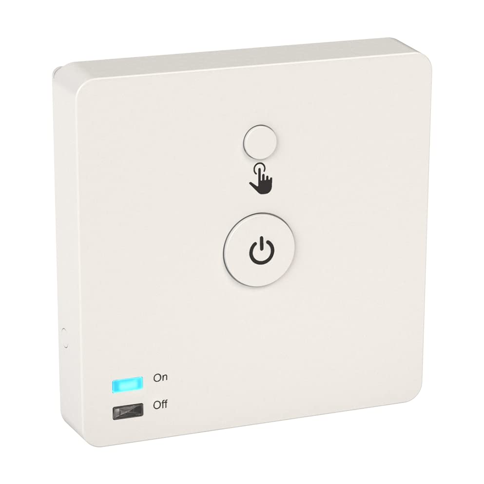Lightwave LP92 Smart Heating Switch with Energy Monitoring, 3680W, White - Atlantic Electrics - 39779682222303 