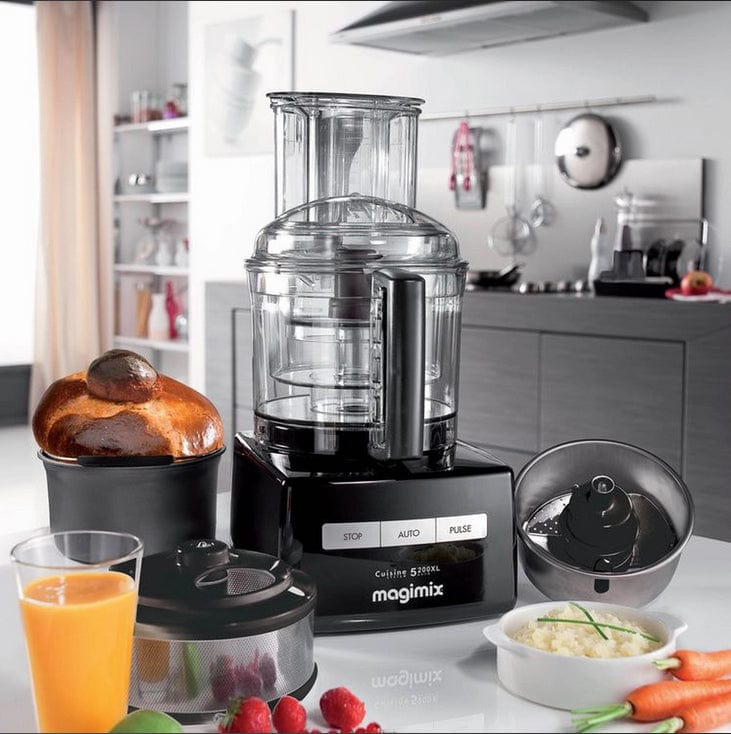 Magimix CS 5200XL PREMIUM Cuisine 9-in-1 Multi-functional Food Processor - Black | Atlantic Electrics - 39478246080735 
