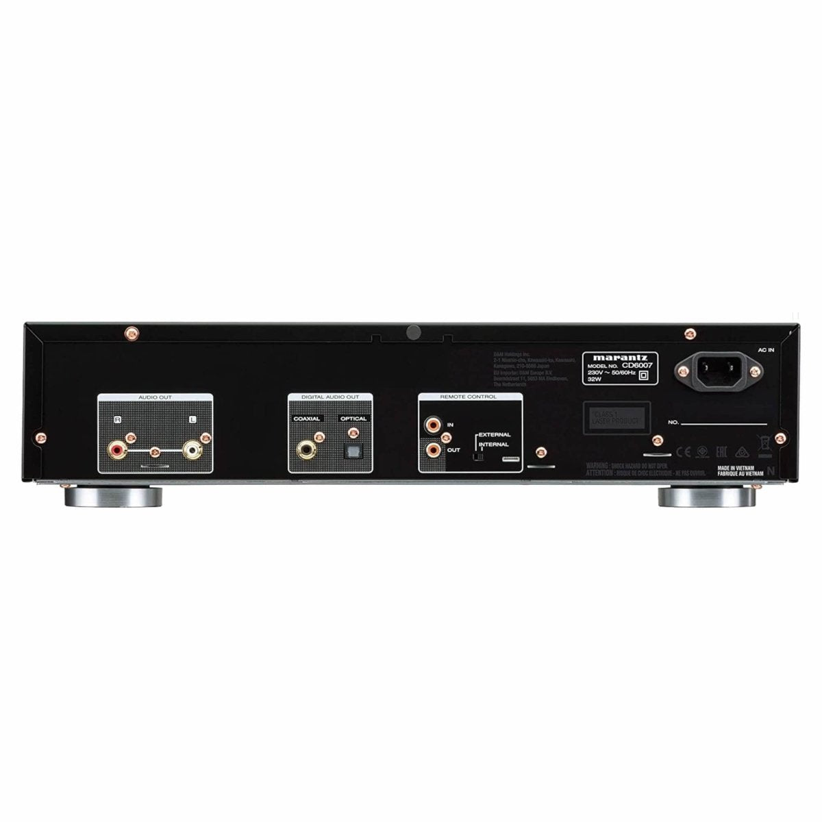 Marantz PM6007-T1B Integrated Amplifier With Digital Connectivity,2X 45W (8 Ohms RMS, 20Hz – 20Khz) Black - Atlantic Electrics