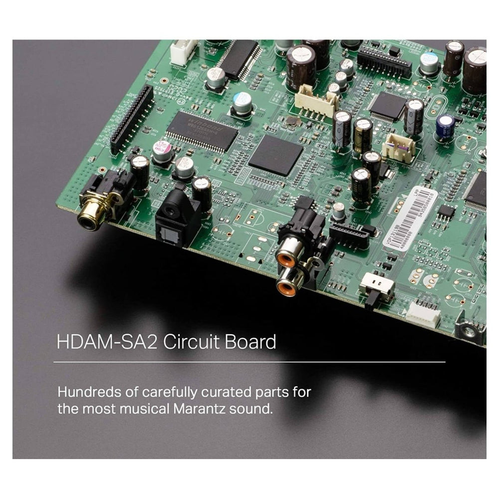 Marantz PM6007-T1B Integrated Amplifier With Digital Connectivity,2X 45W (8 Ohms RMS, 20Hz – 20Khz) Black - Atlantic Electrics - 39478247751903 