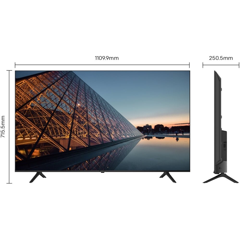 Metz 50MRD6000YUK 50" DLED Ultra HD Smart TV - Black - Atlantic Electrics - 40917083848927 