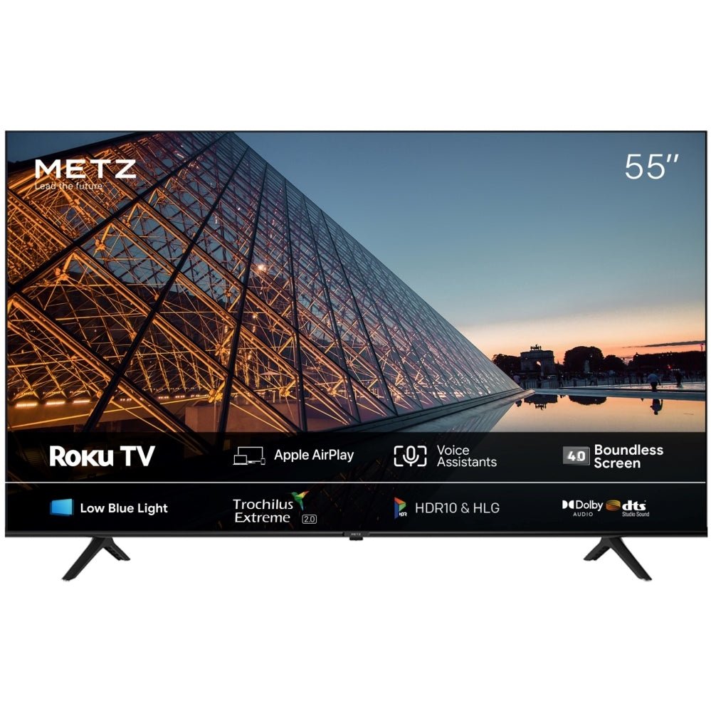 Metz 55MRD6000YUK 55 Inch DLED 4K UHD HDR Smart TV - Atlantic Electrics - 40917083357407 
