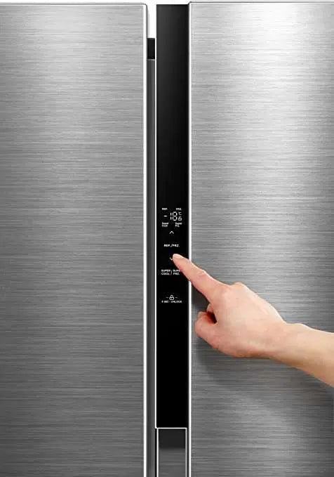 Midea MDRS619FGF46 American Fridge Freezer 460L Stainless Steel | Atlantic Electrics