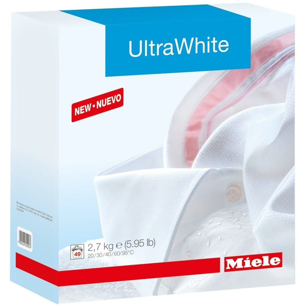 Miele 10199790 UltraWhite Washing Machine Powder Detergent (2.7kg) | Atlantic Electrics - 39478247850207 