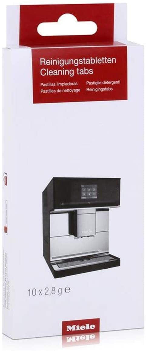 Miele 11201200 Cleaning-Degreasing Tablets For Coffee Machines - Pack of 10 | Atlantic Electrics - 39478249062623 