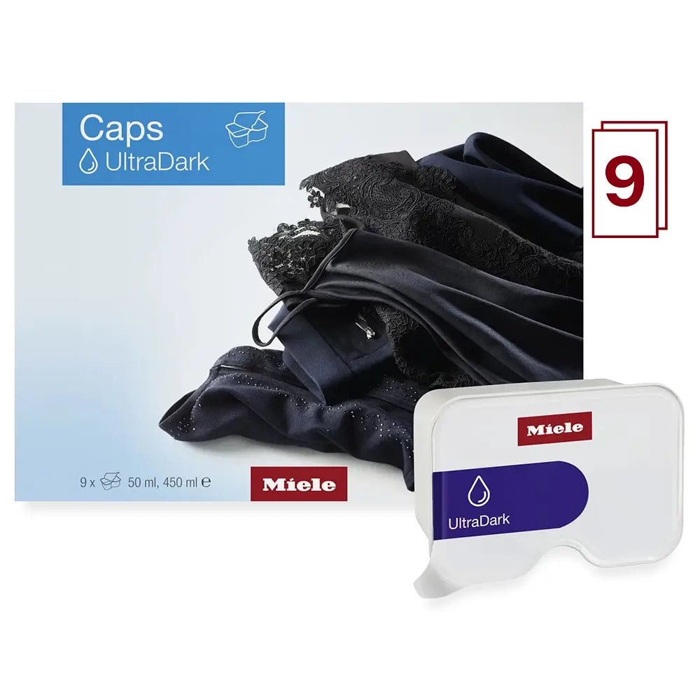 Miele 11910940 WA CUD 0903 L UltraDark Caps, 9-Pack, Detergent | Atlantic Electrics - 41370819952863 