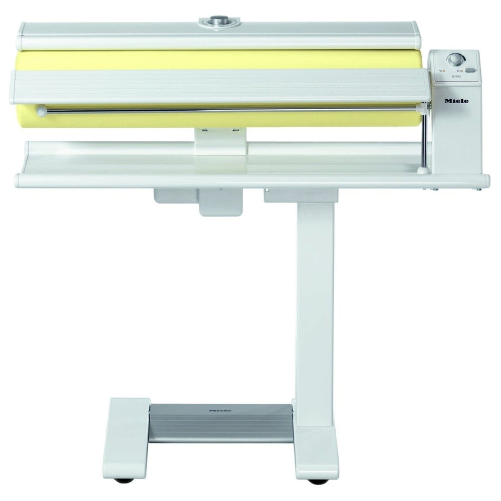 Miele B990 3100W High Pressure Foldable Rotary Iron Ironing Press - Lotus White - Atlantic Electrics - 39478250963167 
