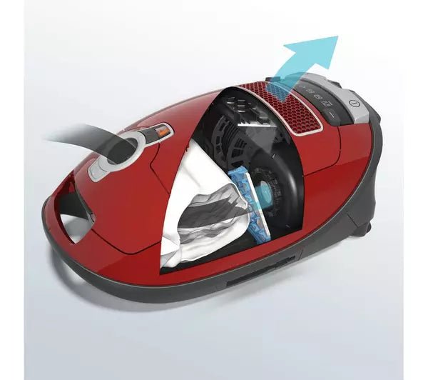Miele C3 FLEX Cat & Dog Bagged Cylinder Vacuum Cleaner Red | Atlantic Electrics - 39662852407519 