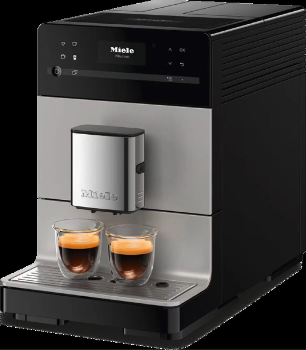 Miele CM5510 AluSilver Coffee Machine Silver Grey | Atlantic Electrics - 41318834307295 