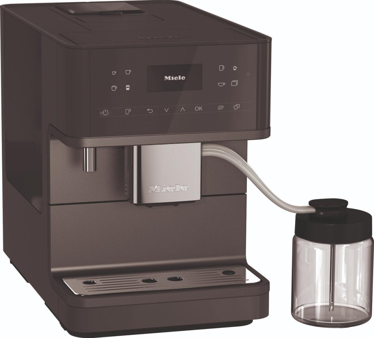 Miele CM6560 Freestanding Coffee Machine Obsidian Black - Obsidian Black | Atlantic Electrics