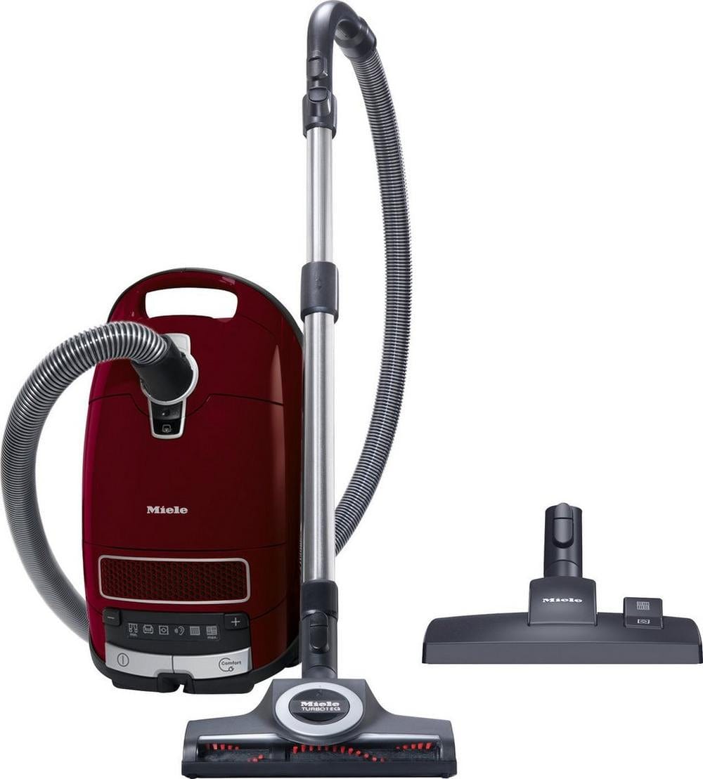 Miele Complete C3 Cat and Dog Bagged Cylinder Vacuum Cleaner Tayberry Red - Atlantic Electrics - 39478252929247 