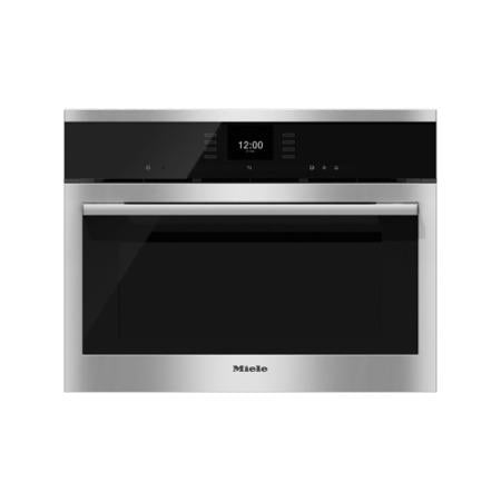 Miele ContourLine DGC6500 Built In Compact Steam Oven - Stainless Steel - Atlantic Electrics - 39478253256927 