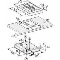Thumbnail Miele CS7612FL 2 zone induction hob - 39478251978975
