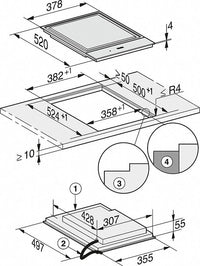 Thumbnail Miele CS7632FL Tepan Yaki plate - 39478252667103