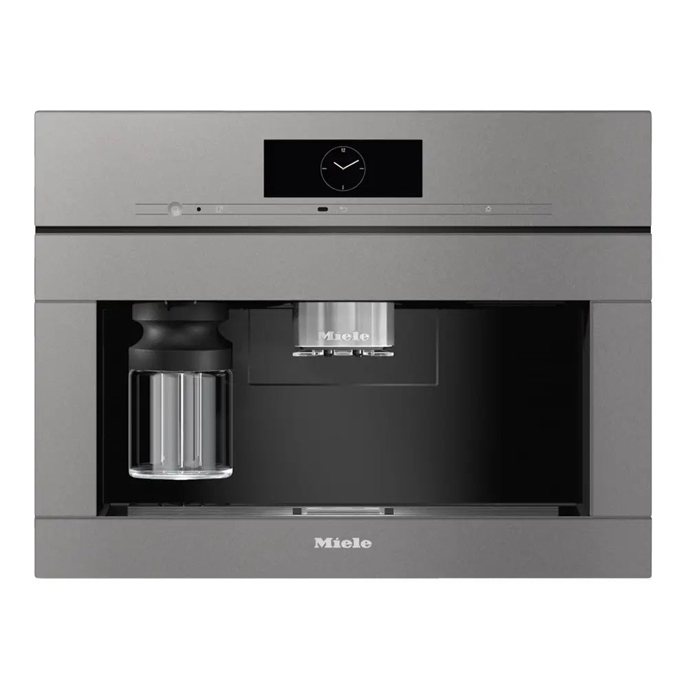 Miele CVA7845-GRGR Built-In Coffee Machine with DirectWater - Graphite Grey - Atlantic Electrics - 41385514041567 