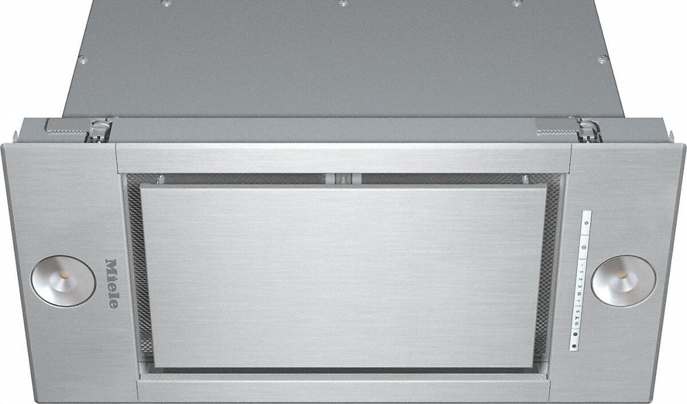 Miele DA2668-SS Integrated Extractor Unit, 585 m3/h in Booster Level, Powerful ECO Motor, 58cm Wide - Stainless Steel | Atlantic Electrics - 41573071388895 