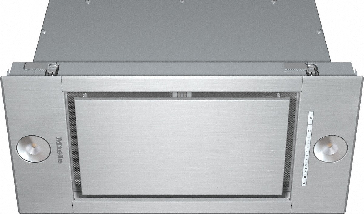 Miele DA2668-SS Integrated Extractor Unit, 585 m3/h in Booster Level, Powerful ECO Motor, 58cm Wide - Stainless Steel | Atlantic Electrics