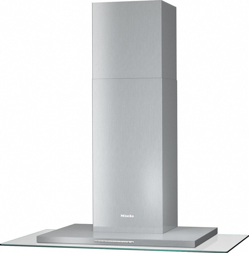 Miele DA5798W-SS-GLASS Next Step Wall Mounted Cooker Hood, 600 m3/h in Booster Level, 89.3cm Wide - Stainless Steel, Glass | Atlantic Electrics - 41559251091679 