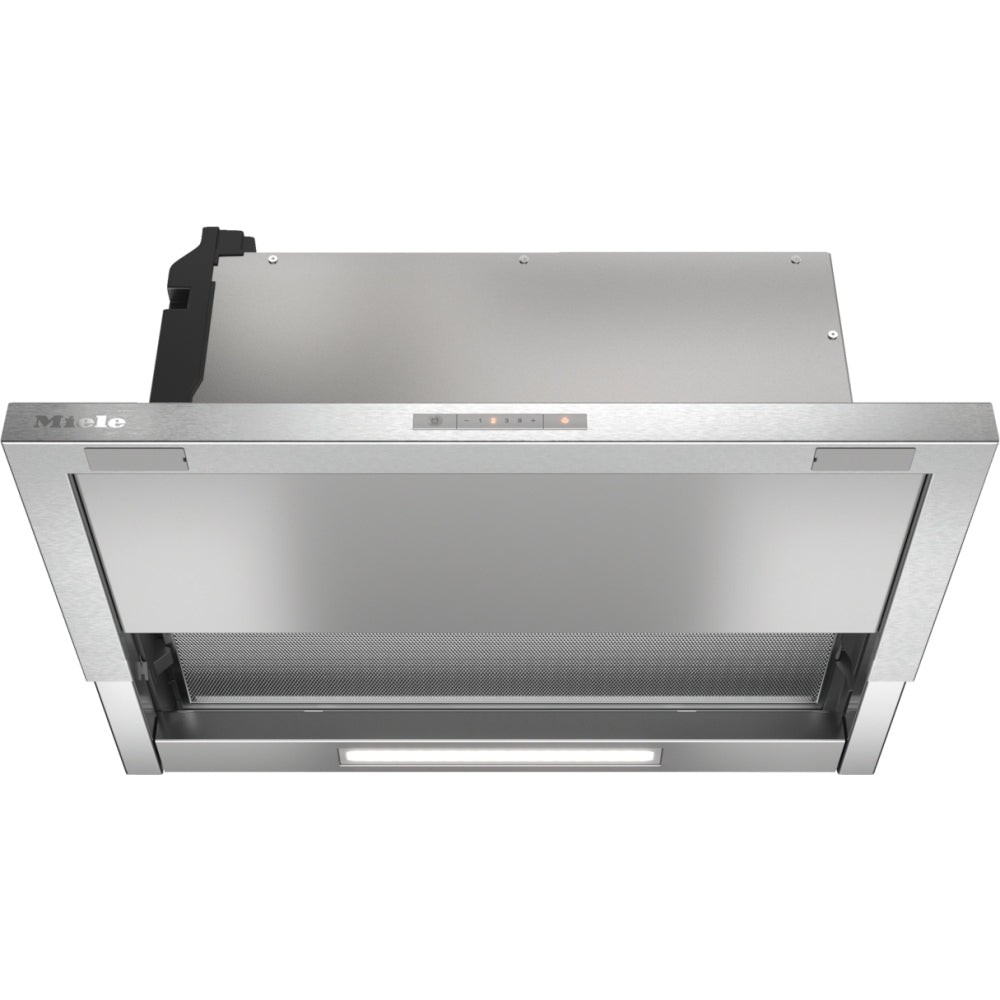 Miele DAS2620 Built-In Slimline Cooker Hood, CleanCover - Stainless Steel | Atlantic Electrics - 41410555314399 