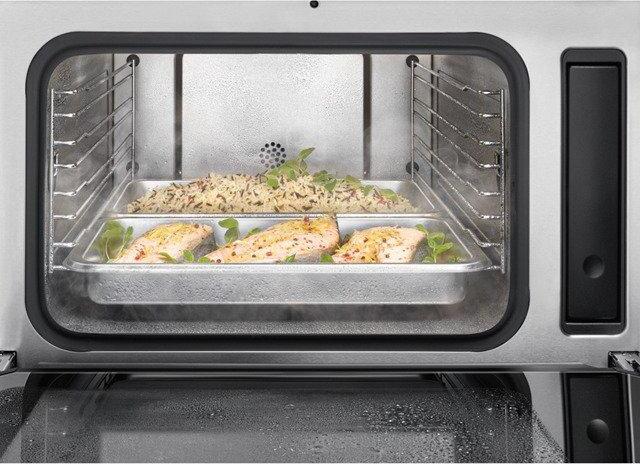 Miele DG7140 40 Litre Built In Steam Oven with DualSteam Technology, DirectSensor S & Miele@home, 59.5cm Wide - Stainless Steel/CleanSteel | Atlantic Electrics