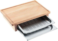 Thumbnail Miele DGSB1 Steam Oven Accessory Chopping Board W/ Steam Tray Racks | Atlantic Electrics- 41602939224287